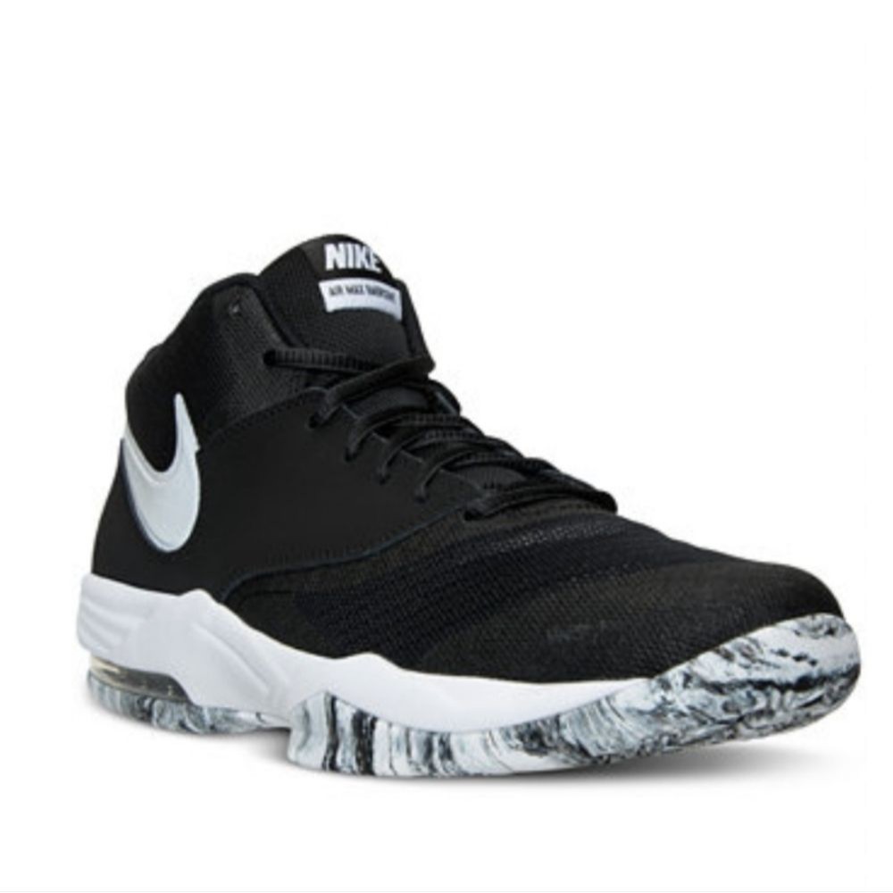 Nike Men's Air Max Emergent Basketball Shoes Sneakers, Black, Sz 7